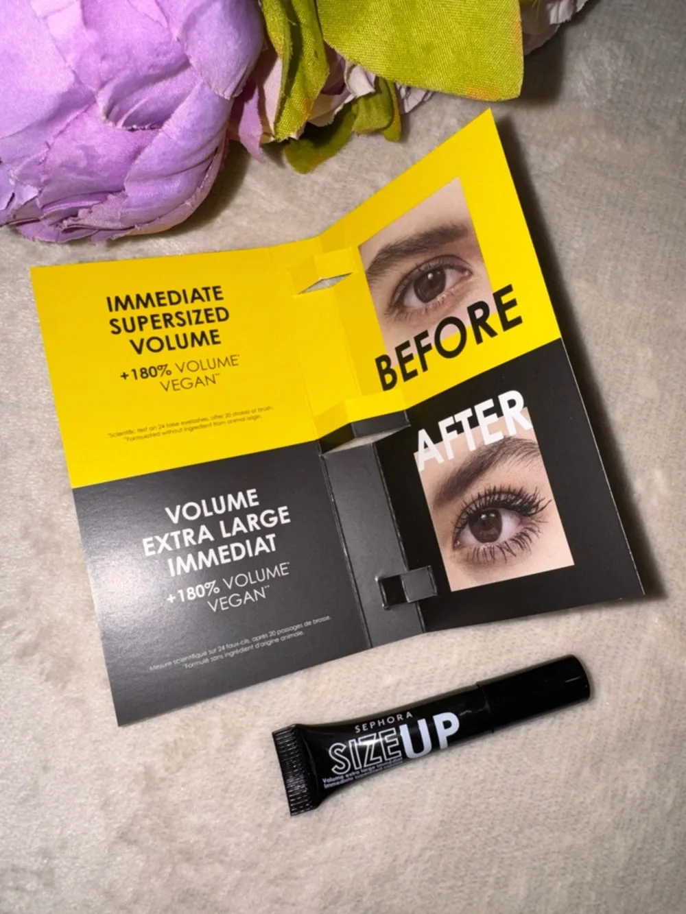 NEW Sephora Black Mini Size Up Mascara